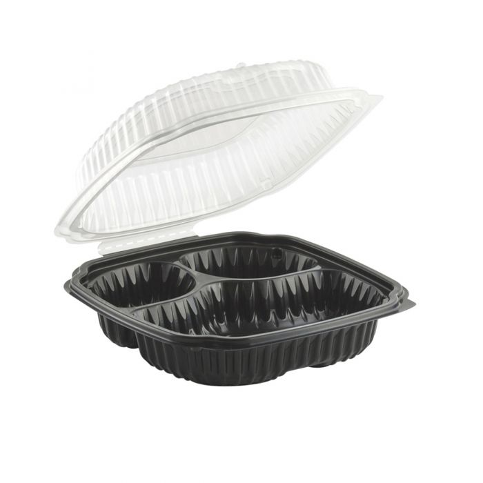 3-Compartment Carryout Container