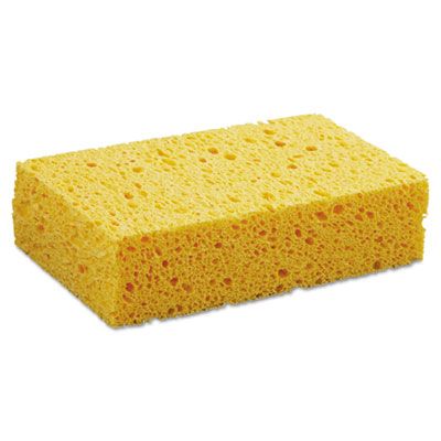 Boardwalk CS2 Kitchen Spongea, Cellulose, Yellow - 24 / Case