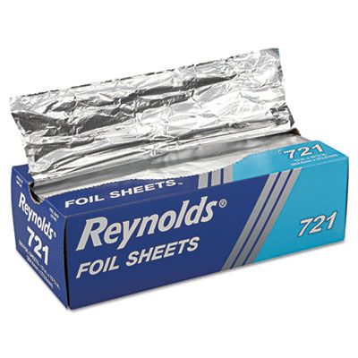 Pactiv 721 Reynolds Aluminum Foil Sheets 12 x 10.75