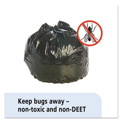 Stout P3345K20 35 Gallon Insect Repellent Trash Can Liners