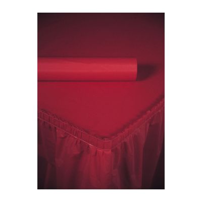 AEP 2TCR300 Embossed Plastic Tablecloth Roll, 40" x 300', Red - 1 / Case