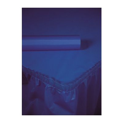 AEP 2TCB300 Embossed Plastic Tablecloth Roll, 40" x 300', Blue - 1 / Case