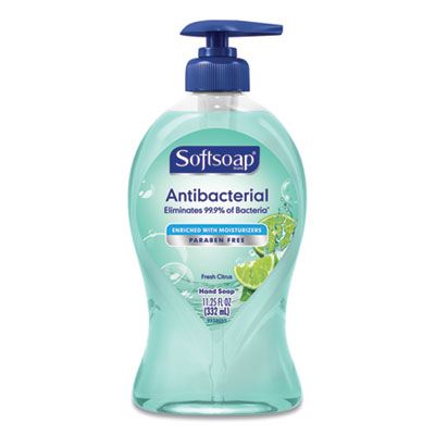 Colgate 44572 Softsoap Antibacterial Hand Soap, Fresh Citrus, 11-1/4 oz Pump Bottle - 6 / Case