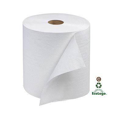 Essity RB600 Tork Advanced Hardwound Roll Paper Hand Towels, 7.8" x 600', White - 12 / Case