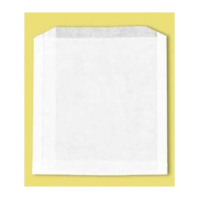 Fischer Paper 508 Sandwich & Utility Bags, Grease-Resistant Paper, 6" x 6.5" x 0.75", White - 6000 / Case 