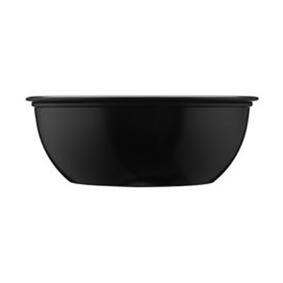 Dart DSS3-0001 Sauces, Sides and Sweets 3.5 oz Plastic Cups, Black - 2500 / Case