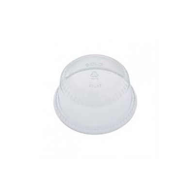 Dart Solo SDL12 Dome Lid for SoloServe 12 oz Sundae Cups, Clear - 1000 / Case