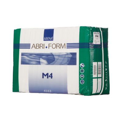Abena Abri-Form Comfort M4 Adult Diaper with Tabs, Medium (28-44 in.), Heavy Absorbency - 42 / Case