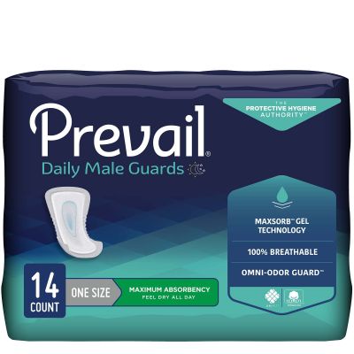Prevail Daily Male Guards, 12.5", Maximum - 14 / Case