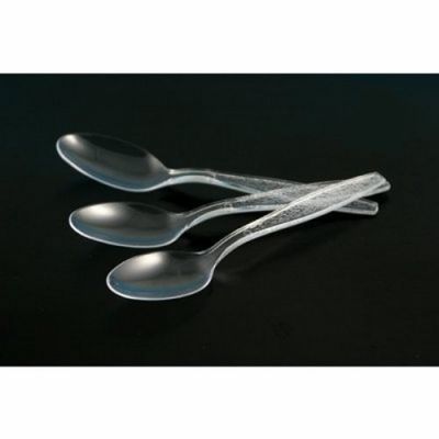 Berkley Square 1043009 Plastic Spoons, Extra Heavy Duty Polystyrene, Clear - 1000 / Case