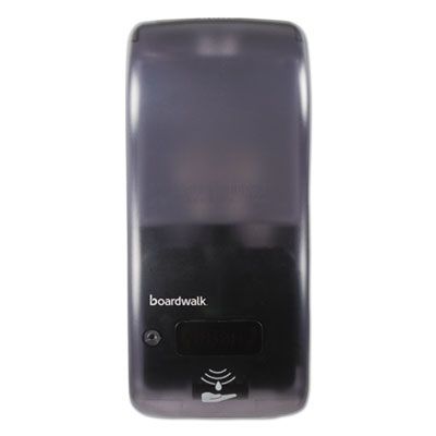 Boardwalk SHF900SBBW Rely Hybrid Foam Soap Dispenser, Bulk Fill 900 ml, Black Pearl - 1 / Case