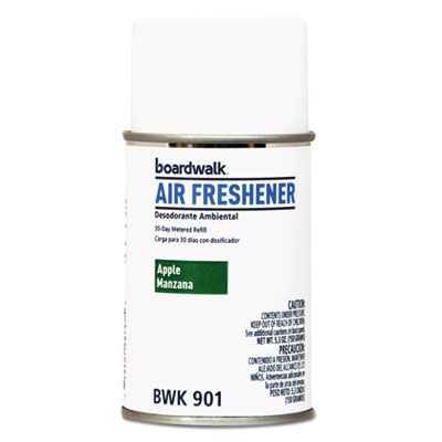 Boardwalk 901 Metered Air Freshener Refill, Apple Harvest, 5.3 oz Aerosol Can - 12 / Case