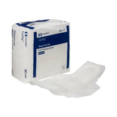 Cardinal 1580A Versalon Postpartum Pads with Wings, Super Absorbency - 192 / Case