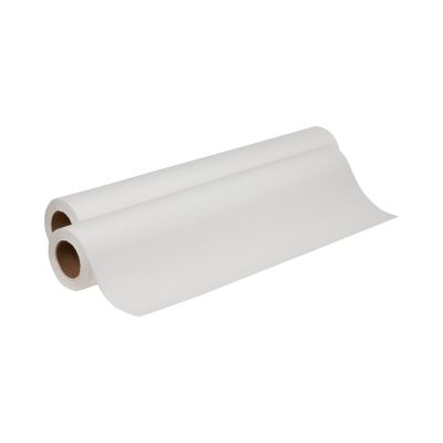 McKesson 100 Exam Table Paper, Smooth, 18" x 225' Roll, White - 12 / Case