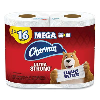 P&G 08816 Charmin Ultra Strong Toilet Paper, 2 Ply, 264 Sheets / Roll - 24 / Case