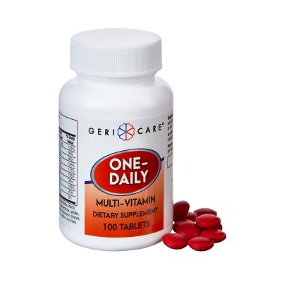 McKesson 501-01-GCP Geri-Care One-Daily Multivitamin Supplement Tablets - 1200 / Case