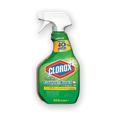 Clorox 31221 Clean-Up Cleaner + Bleach, 32 oz Spray Bottle - 9 / Case