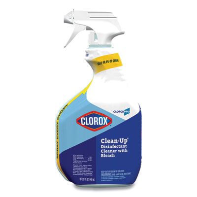 Clorox 35417 Clean-Up Disinfectant Cleaner with Bleach Spray, 32 oz Bottle - 9 / Case