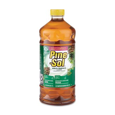 Clorox 41773 Pine-Sol Multi-Surface Cleaner Disinfectant, Pine Scent, 60 oz Bottle - 6 / Case