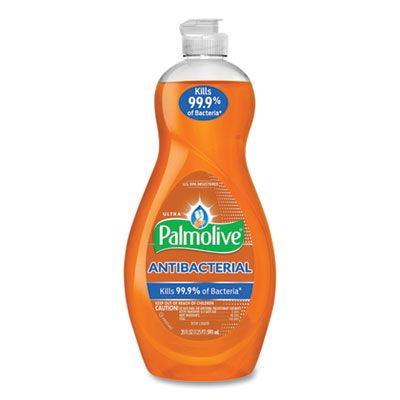 Colgate 45038 Palmolive Ultra Antibacterial Dishwashing Liquid, 20 oz Bottle - 9 / Case