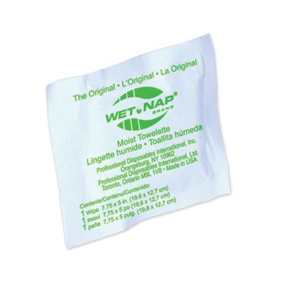 Sani Professional D11055 Wet-Nap Hand Wipes, Individually Wrapped - 1000 / Case