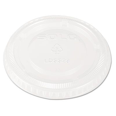 Dart LDSS23-0090 Flat Top Lid for Dart Sauces, Sides and Sweets 2.5 oz, 3.5 oz Cups - 2500 / Case