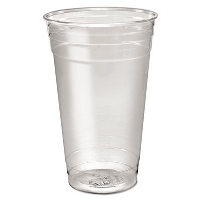 Dart Solo TD24 Ultra Clear 24 oz PETE Plastic Cold Cups, Clear - 600 / Case