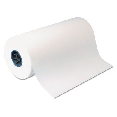 Dixie KL18 Kold-Lok Polyethylene-Coated Freezer Paper Roll, 18" x 1100', White - 1 / Case