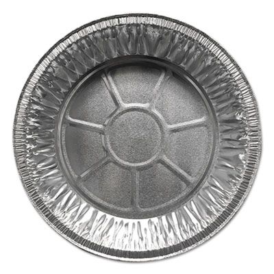 Durable Pkg 200030 9" Aluminum Foil Pie Pans, 27.6 oz - 500 / Case