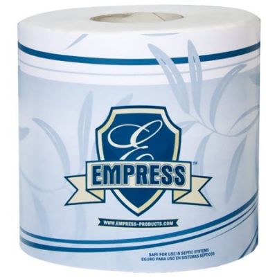 Empress 4232500 Toilet Paper, 2 Ply, 500 Sheets / Standard Roll - 96 / Case