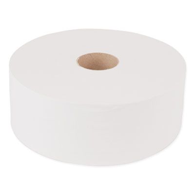 Essity 11010402 Tork Advanced Jumbo Roll Toilet Paper, 1 Ply, 10" x 2247', White - 6 / Case
