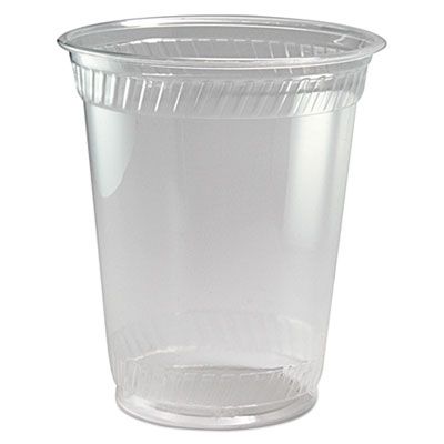 Fabri-Kal GC12S Greenware 12 oz Plastic Cold Cups, Plant-Based, Clear - 1000 / Case