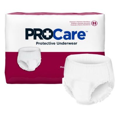 ProCare Protective Pull-Up Underwear, Medium (34-46 in.) - 80 / Case