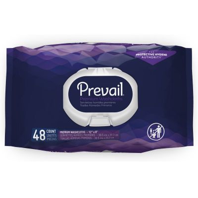 Prevail Premium Washcloths / Personal Wipes, Scented - 576 / Case
