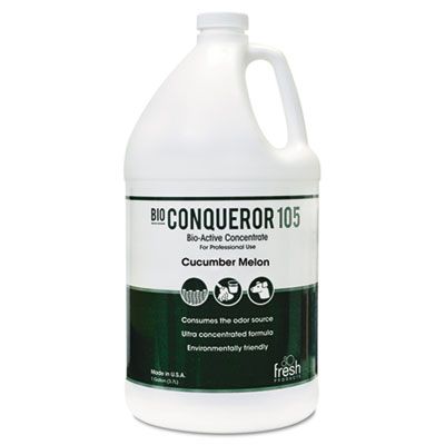 Fresh Products 1BWBCMF Bio-C 105 Odor Counteractant Concentrate, Cucumber Melon, 1 Gallon Bottle - 4 / Case