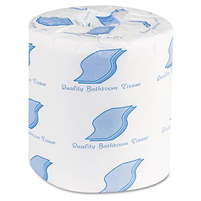 GEN 500 Toilet Paper, 2 Ply, 500 Sheets / Standard Roll - 96 / Case