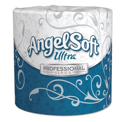 Georgia-Pacific 16560 Angel Soft PS Ultra Premium Toilet Paper, 2 Ply, 400 Sheets / Standard Roll - 60 / Case