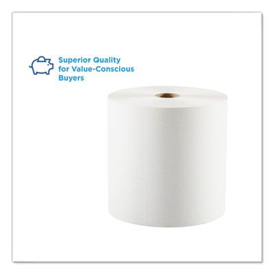 Georgia-Pacific 26100 Hardwound Roll Paper Hand Towels, 7.88" x 1000', White - 6 / Case