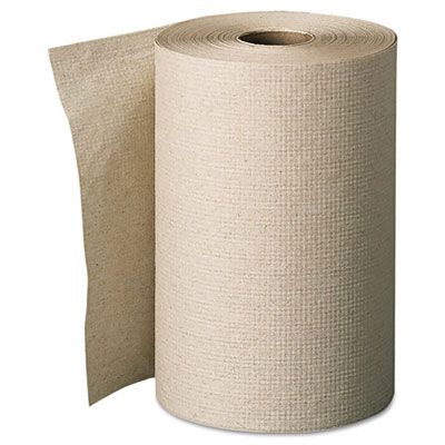 Georgia-Pacific 26401 Hardwound Roll Paper Hand Towels, 7-7/8" x 350', Brown - 12 / Case