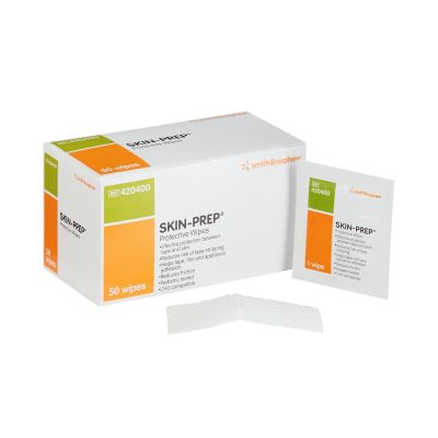 Smith & Nephew 420400 Skin-Prep Skin Barrier Protective Wipes, Individual Packet - 1000 / Case