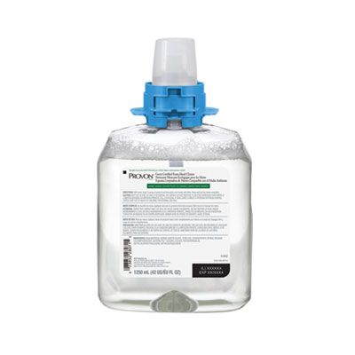 GOJO 518204 Provon Green Certified Foam Hand Soap, Fragrance Free, 1250 ml Refill - 4 / Case