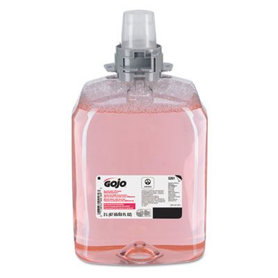 GOJO 526102 Luxury Foam Hand Soap, 2000 ml FMX-20 Refill - 2 / Case