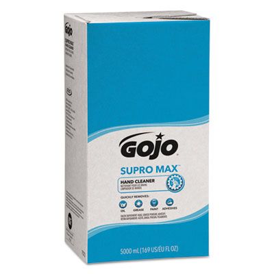 GOJO 7572 Supro Max Hand Soap, Beige, Herbal Scent, 5000 mL Refill - 2 / Case