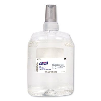 GOJO 867204 Purell Professional REDIFOAM Foam Hand Soap, Fragrance Free, 2000 ml Refill - 4 / Case