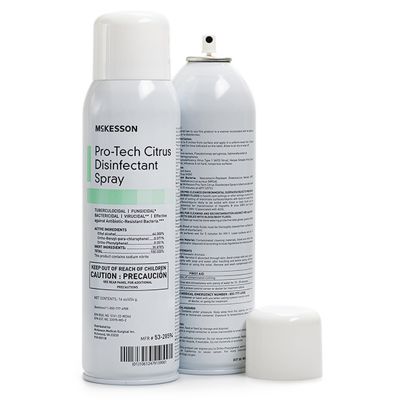 McKesson Pro-Tech Citrus Disinfectant Spray, 16 oz - 1 / Case