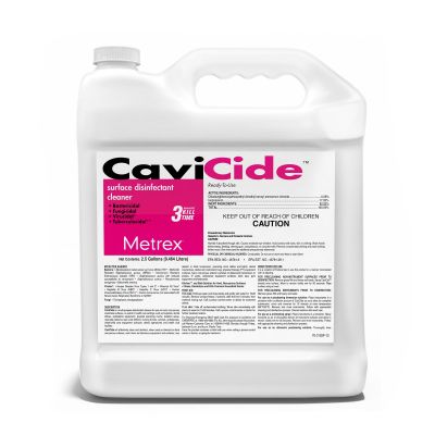 Metrex Research 13-1025 CaviCide Surface Disinfectant Cleaner, Alcohol Based, 2.5 Gallon Jug - 1 / Case