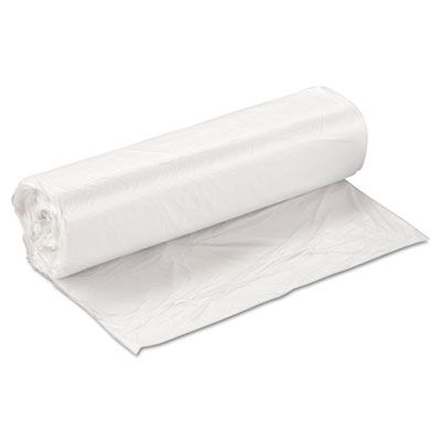 Inteplast VALH3037N10 30 Gallon Garbage Bags / Trash Can Liners, 9 Mic, 30" x 36", Natural - 500 / Case