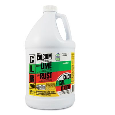 Jelmar CL4PRO CLR Pro Calcium, Lime, and Rust Remover, 1 Gallon Bottle - 4 / Case