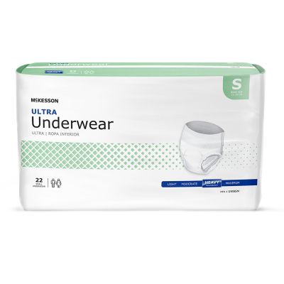 McKesson Ultra Pull-Up Underwear, Small (22-36 in.), Heavy - 22 / Case