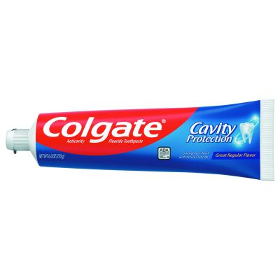 Colgate Cavity Protection Toothpaste, Regular Mint Flavor, 6 oz Tube - 24 / Case